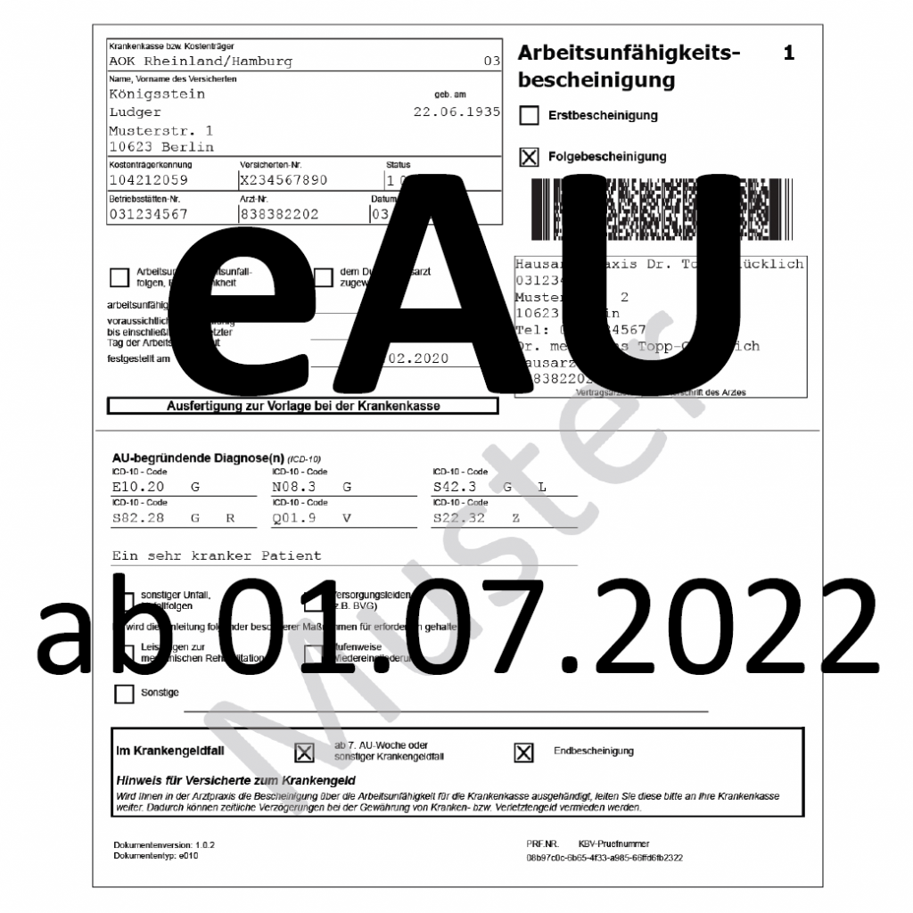 eAU Aktivierung am 01.07.2022 – Hilfe!